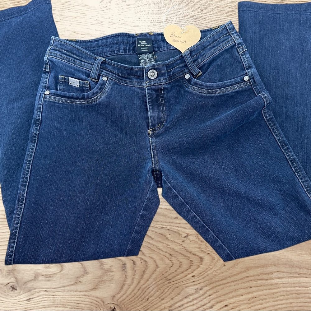 Kuhl Straight Leg Jeans in Dark Indigo Wash Size 8